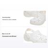 Classic Clog Floral Cutout Comfortable Slip-Resistant Durable Low-Top Walker Shoes Baby Shoes White 210944-0WV