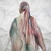 2026 Lightweight Poly-Cotton Scarf Wrap With Batik Print Breathable Soft Shawl Women 175x70cm