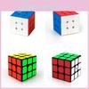 Professional 3x3 Magnetic Cube For Competitions In Magnetic Rainbow And Black