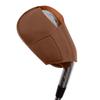 Portable Golf Headcover Golf Accessoires Lightweight Golf Head Leather Cover for Golfers