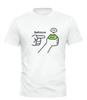 Lustiges Frosch T-Shirt Benehm dich Kein Sarkastisches Meme Cartoon Unisex T-Shirt Grafik Top Geschenk