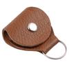 Guitar Picks Holder Bag PU Leather With Key Chain PU Leather New Useful