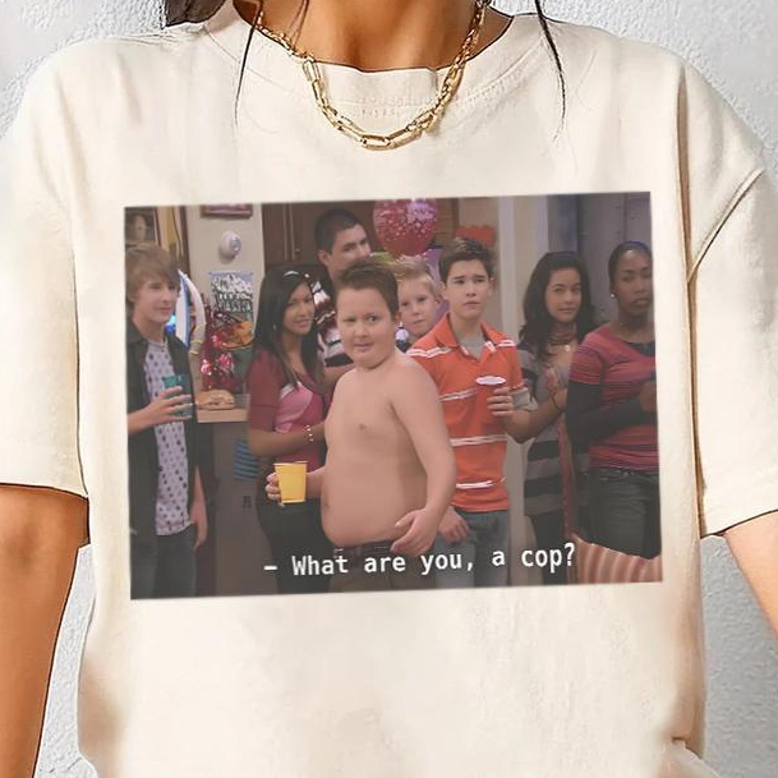 Comfort Colors Gibby What Are You, A Cop? Shirt, Tv Show Meme Tee 3XL