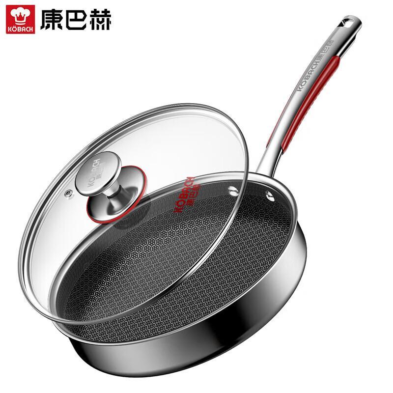 

Kangbahu Flagship S 316L Stainless Steel Non-stick Frying Pan