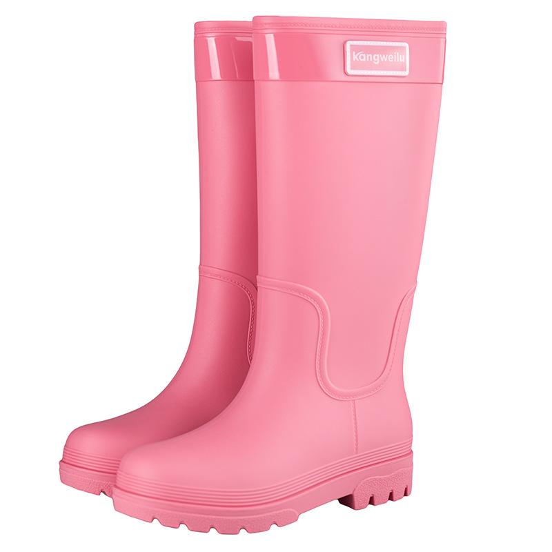 Fashion rain boots cm extra high rain shoes women's water boots waterproof outer wear water shoes long rubber shoes