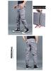 Men's Autumn/Winter Loose Overalls: Trendy, Plus-Size, Velvet-Lined, Thickened Casual Sports Pants