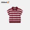 QQ DUCK Girls' Striped Duck Polo Shirt