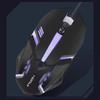 E-Sports USB Kabelmaus Bunte LED Gaming-Maus 5000 DPI Kabelgebundene Mäuse Optische Kabelgebundene Gamer-Maus für Desktop Laptop PC Computer