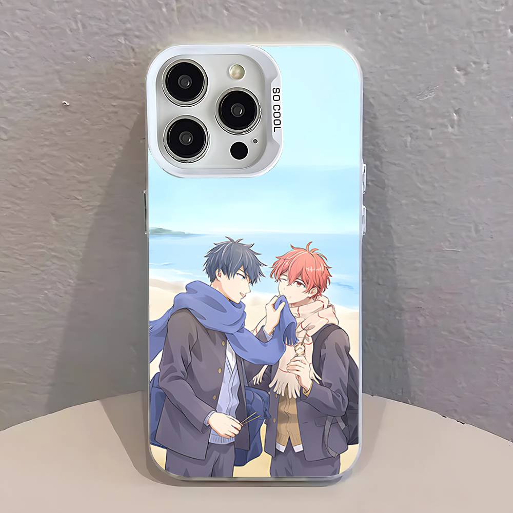Comics G-Given Yaoi Anime Phone Case For iPhone 17,16,15,14,13,12,11,Pro,Max,Plus,SE,Air,Mini Anti Fall White Bumper