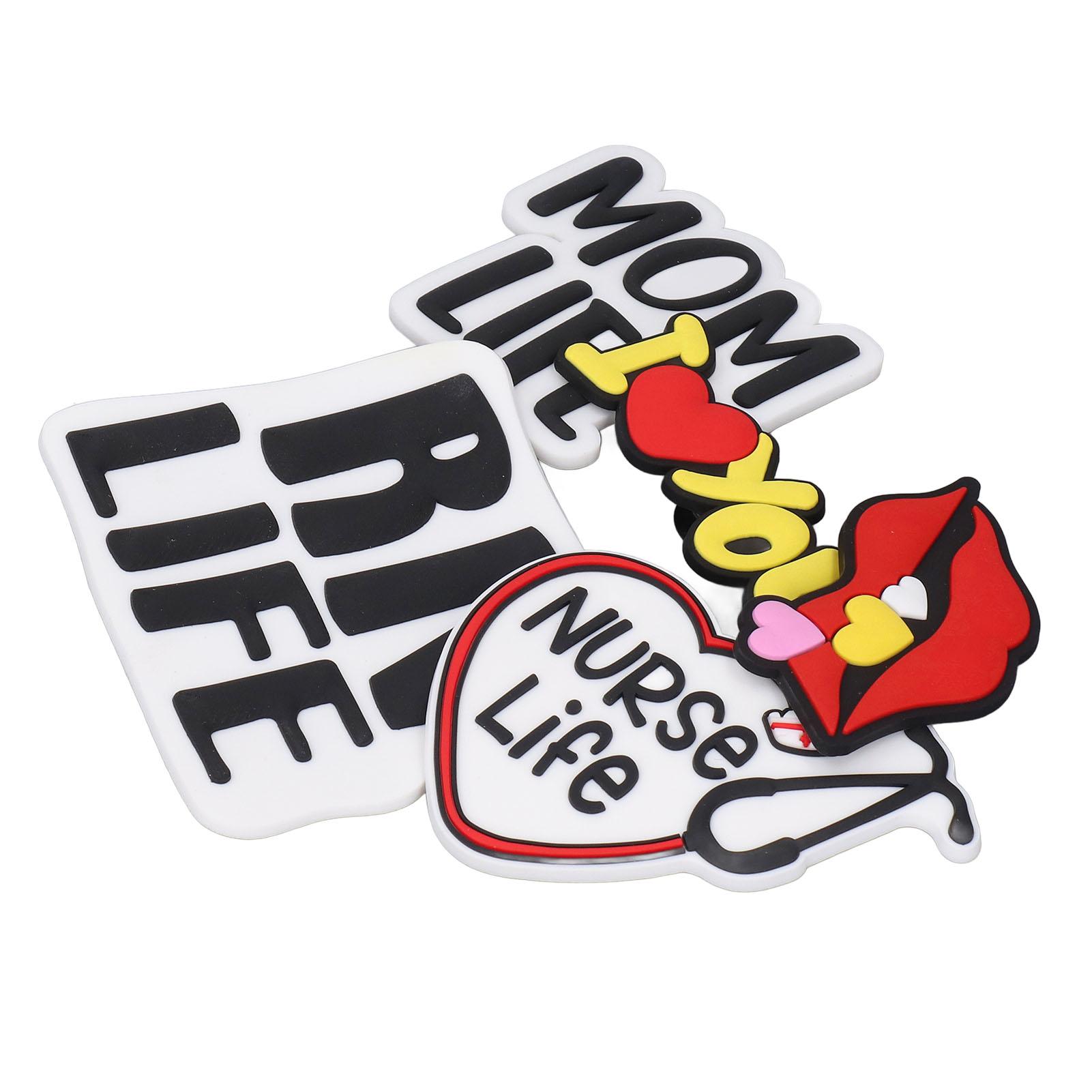 

5 шт. подвески для сумок силиконовые милые стильные украшения для пляжной сумки для семейного подарка