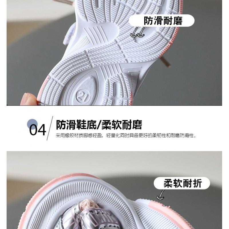 Soft Sole Breathable Mesh Sneakers Toddlers Ages 1-5 Years Non-Slip Lightweight Kids Running Shoes With Hook Loop