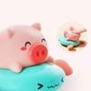 Toddler Bath Toys Baby Shower Play Pigs Clockwork Pull Cute Water Cartoon Animal Fun Wind-up Floating Toy for Kids Bathtub Gifts