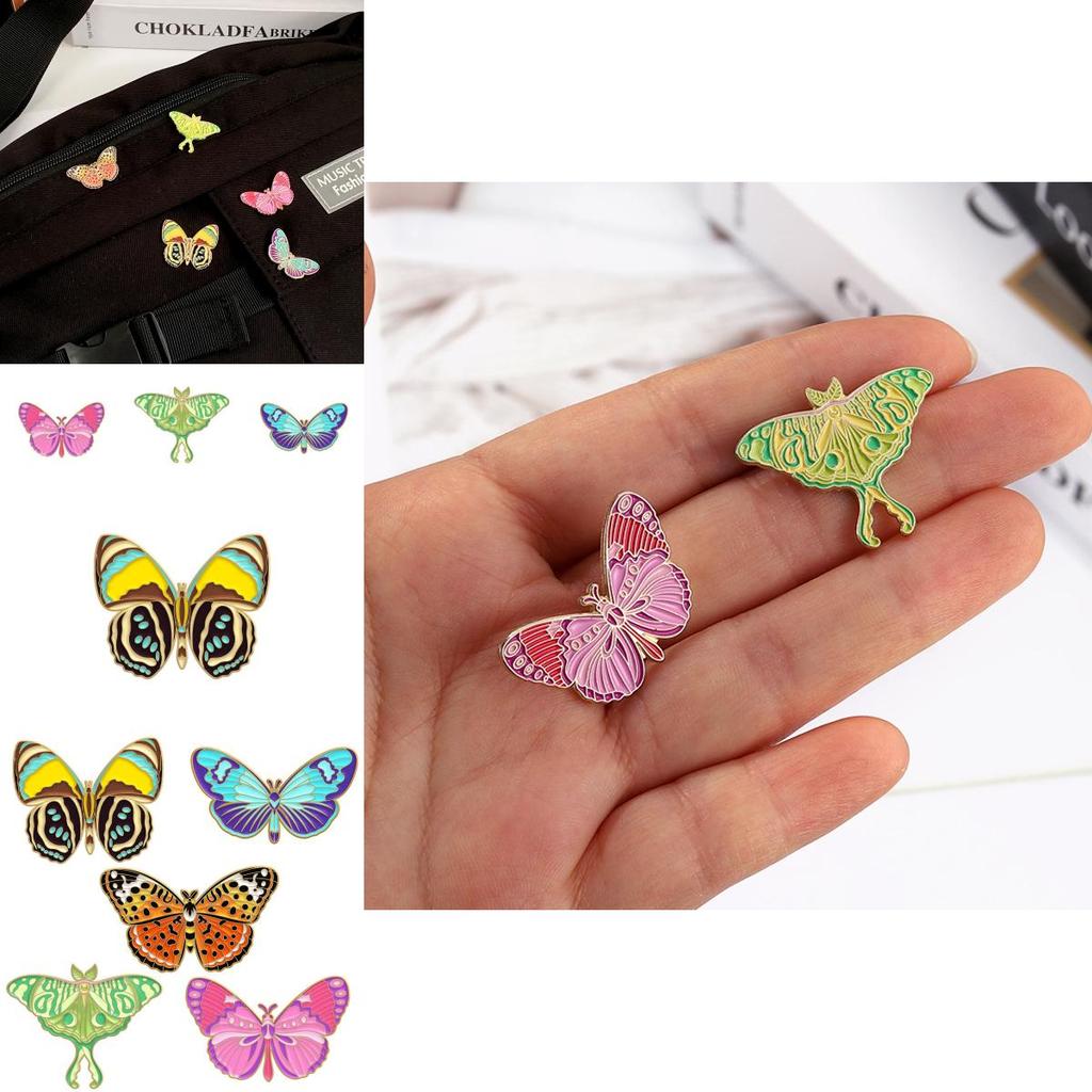 Charming Butterfly Brooch Metal Pin Decorative Accessory For Men And Women Spring 2023