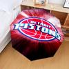 Detroit-Pistons Logo Umbrella Folding umbrella, automatic umbrella 8-Frame for Travel, camping Use Gift for Halloween Christmas