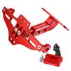For BENELLI TNT BN 125 250 TRK 502 200 BJ250 BJ500 TNT125 250 300 600 Motorcycle License Plate Holder Frame Bracket LED Light