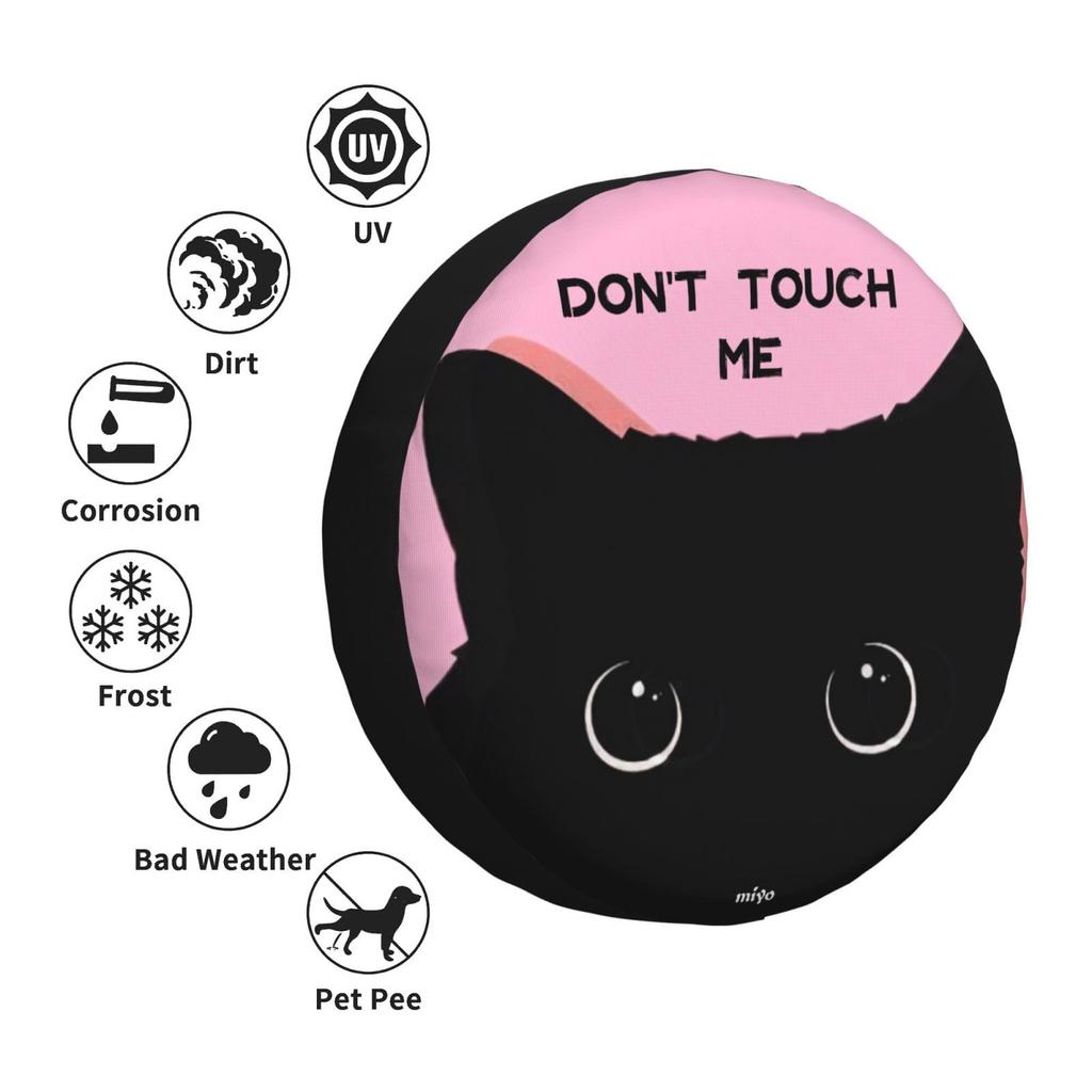 [§miyo] Spare Tire Cover for Cars, Compatible with 14, 15, 16, 17 Inches, Compatible