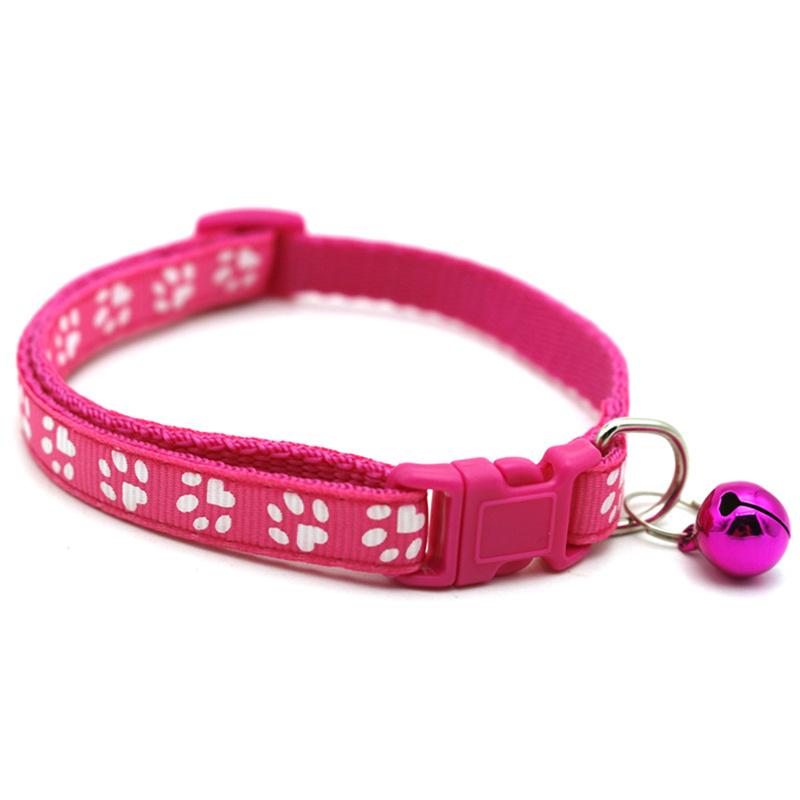 Collars for Cat Collar With Bell Adjustable Necklace Cat Puppy Kitten Collar Dropshipping Pet Cats Collar Perro
