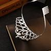 Bridal Crown Claw Chain Rhinestones Crown Dance Suit Dinner Accessories Birthday Party Adult Children Hair Comb Headband