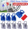 10PCS/5PCS Swimming Pool Pipe Holder Mount for Intex Above Ground Soft Hose Bracket Outdoor Home Garden Swimming Pool Supplies