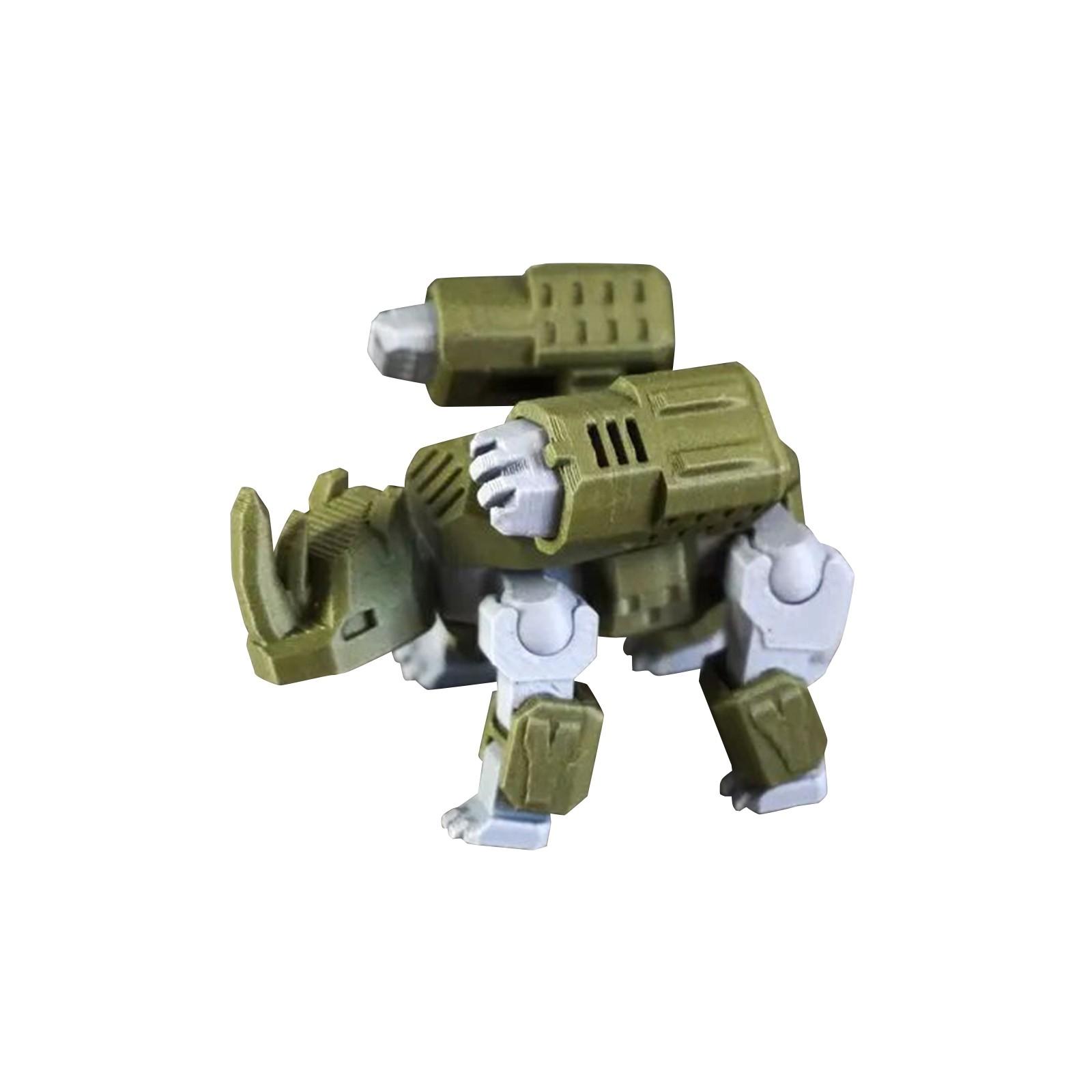 

3D-печатная механическая подвижная технологическая игрушка-животное с чувством, требуется сборка One Size