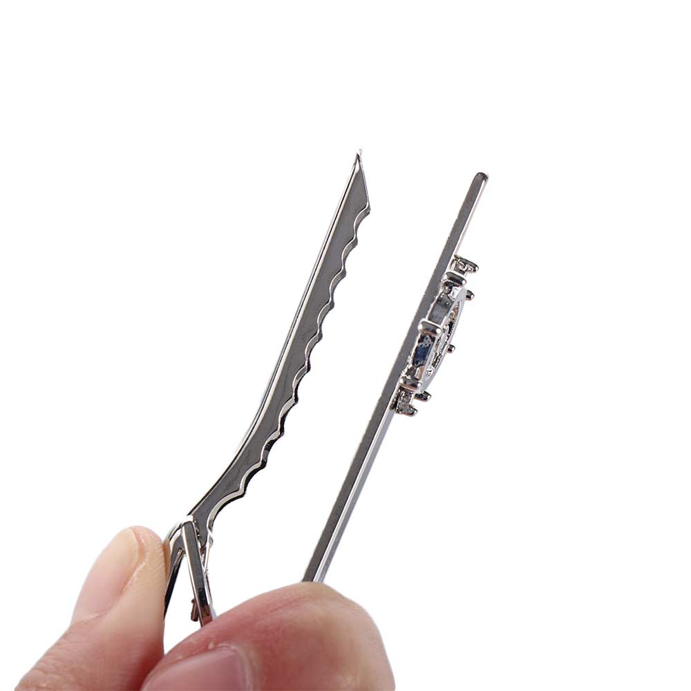 Wedding Fashion Jewelry Tie Pin Clasp Clip Necktie Bar Clasp Men Necktie Buckle Rudder Tie Clip