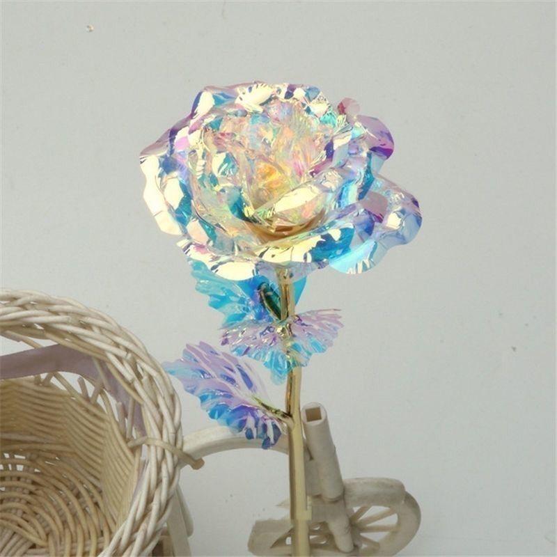 Colorful Dazzling Roses, Romantic and Eternal Crafts, Home Decorations