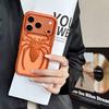 Creative Frosted Hollow Spider Case for iPhone 17 Pro Max - Trendy 3D Protective Cover for Apple 16