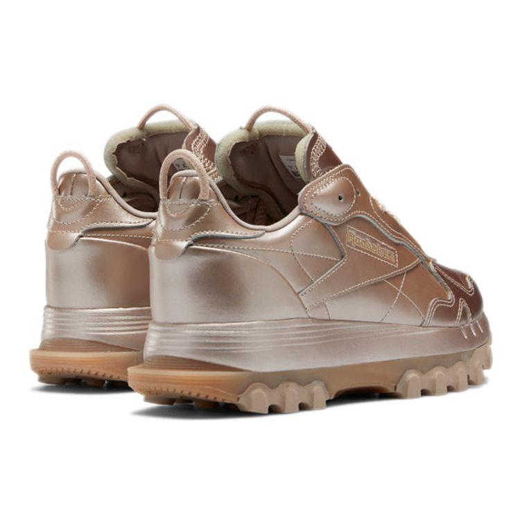 Reebok Tênis Feminino Cardi B x Classic Leather Rose Gold Champagne GW2633