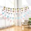 With Rope Triangular Flag Gold Color Party Decoration Flags Birthday Party Banner  Birthday Party