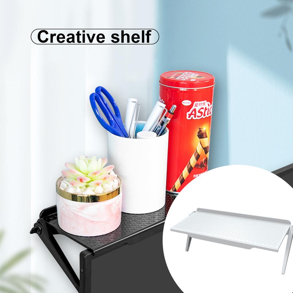 Screen Top Shelf Plastic Lightweight Smooth New-style Beautiful Unique Design Easy Installment Professional Use Storage Rack