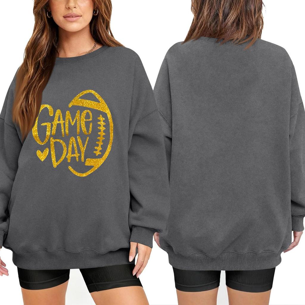 Unisex Lightweight Long Sleeve Neck Sweatshirt with Fashion Print for Everyday Wear