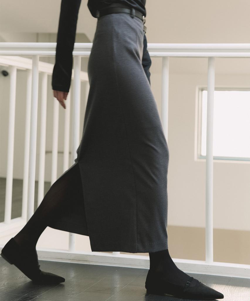 Riorg Coc Classic Maxi Skirt Gray