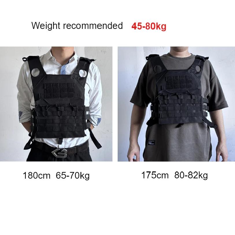 Nylon Tactical Vest Body Armor Hunting Carrier Airsoft Accessories Combat MOLLE Camo Vests