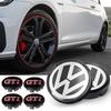 2026 New 4PCS 56mm 65mm Car Wheel Center Hub Caps Cover Badge Auto Decoration Accessories For VW Volkswagen Golf Polo Jetta Passat Touran