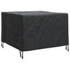 Furniture Cover Black 99 X 99 X 60 Cm 210D Oxford Fabric