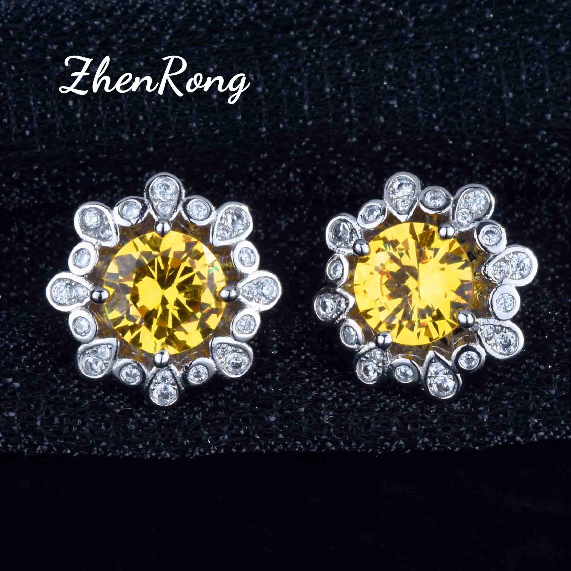 

BELLA BOX Роскошный изысканный комплект ювелирных изделий с драгоценными камнями и подсолнухами, подходящий для повседневной женской вечеринки, модные ювелирные изделия