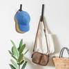 2 Pack Hat Rack for baseball caps, Strong Hat Hooks Wall Mount hat rack Ball Cap Holder