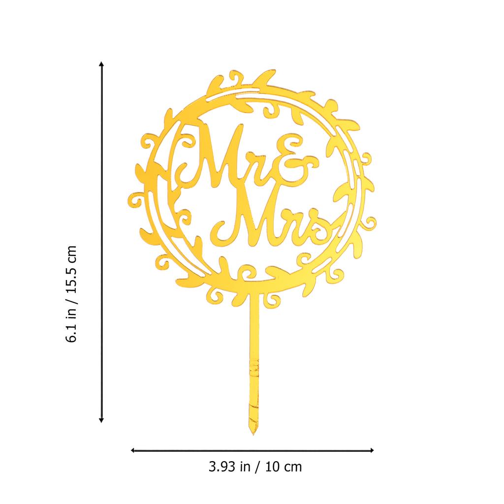 Cake Toppers Wedding Party Decor Valentine'S Day Cupcake Topper Baking Decoration Dessert Insert Cake Props