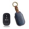 The New Retro Key Cover Is Suitable for The New Honda Accord Civic Handmade Leather Car Keychain.