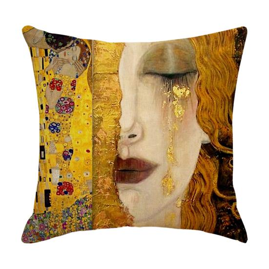 Oil Painting Throw Pillow x 18 Cover 18 Abstract 45x45cm S