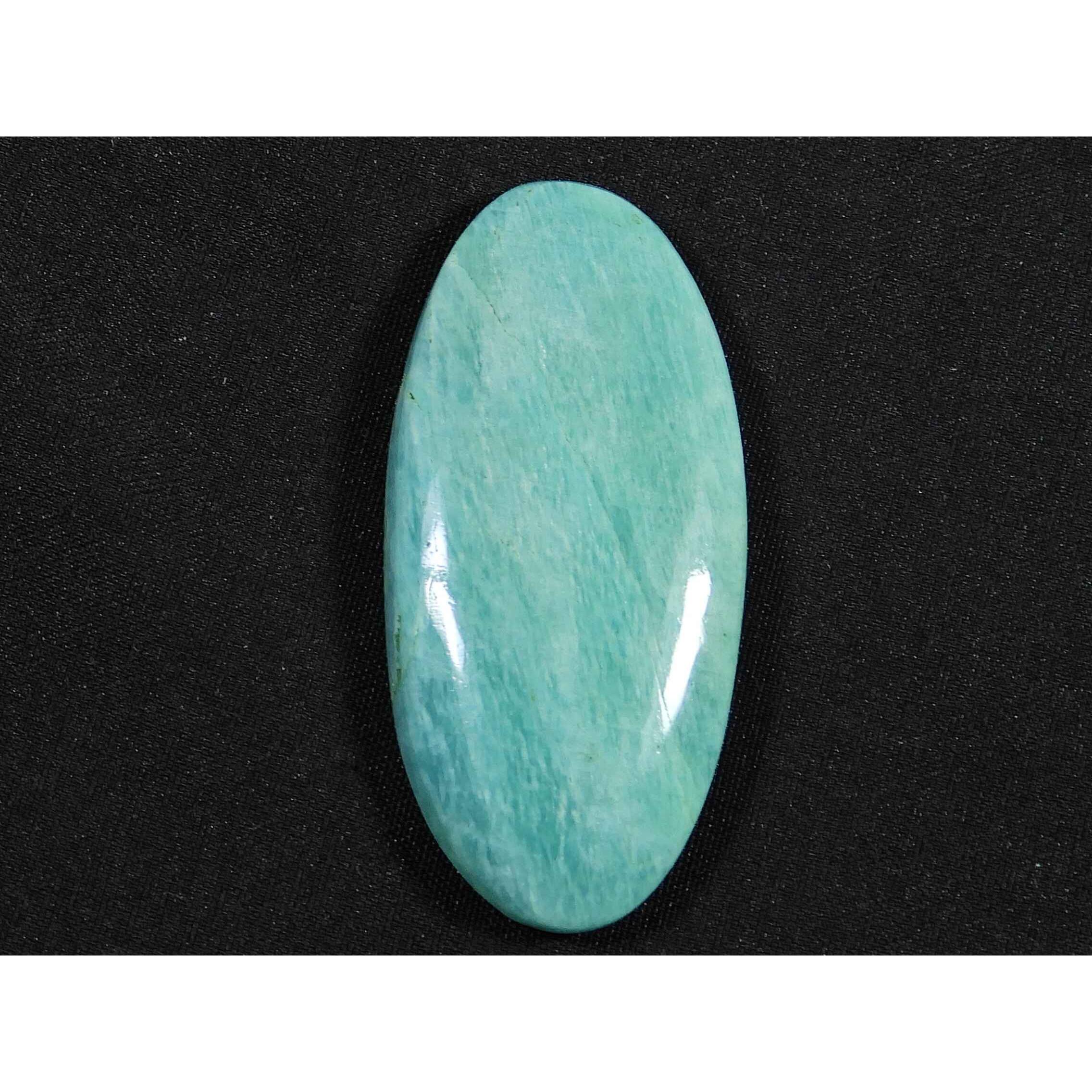 

20X42MM Natural Amazonite Oval Crytsal Cabochon Loose Gemstone Reiki 40Cts. SK-2896