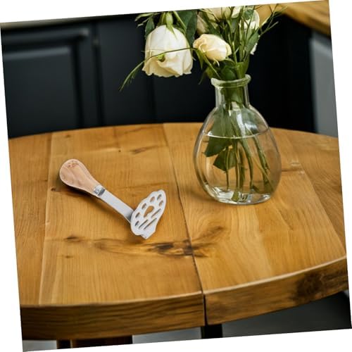 Stainless Steel Food Masher Kitchen Tool Potato Masher Meat Masher Bean Masher Baby Food Masher for Fruits and Vegetables