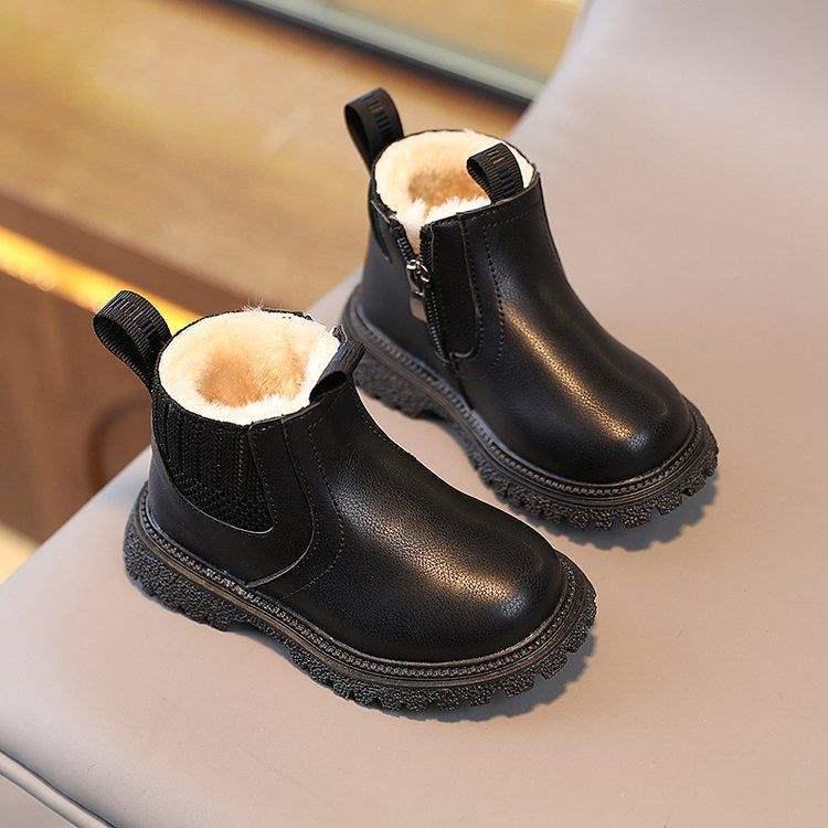 

Boys & Girls All-Season 2025 Martin Boots - Fleece-Lined Children s Walking & Snow Shoes Size 30, 18 cm inner length