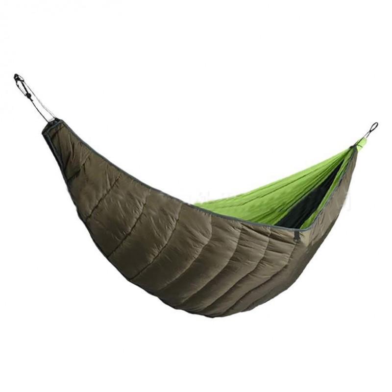 Outdoor Camping Hammock Cover Windproof Insulated Nylon Double Single Person Sleeping Shelter With Grid