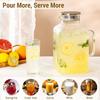 Jug for Water, Juice, Drinks, Sangria, Milk And Juice – Ideal Housewarming Gift with Large