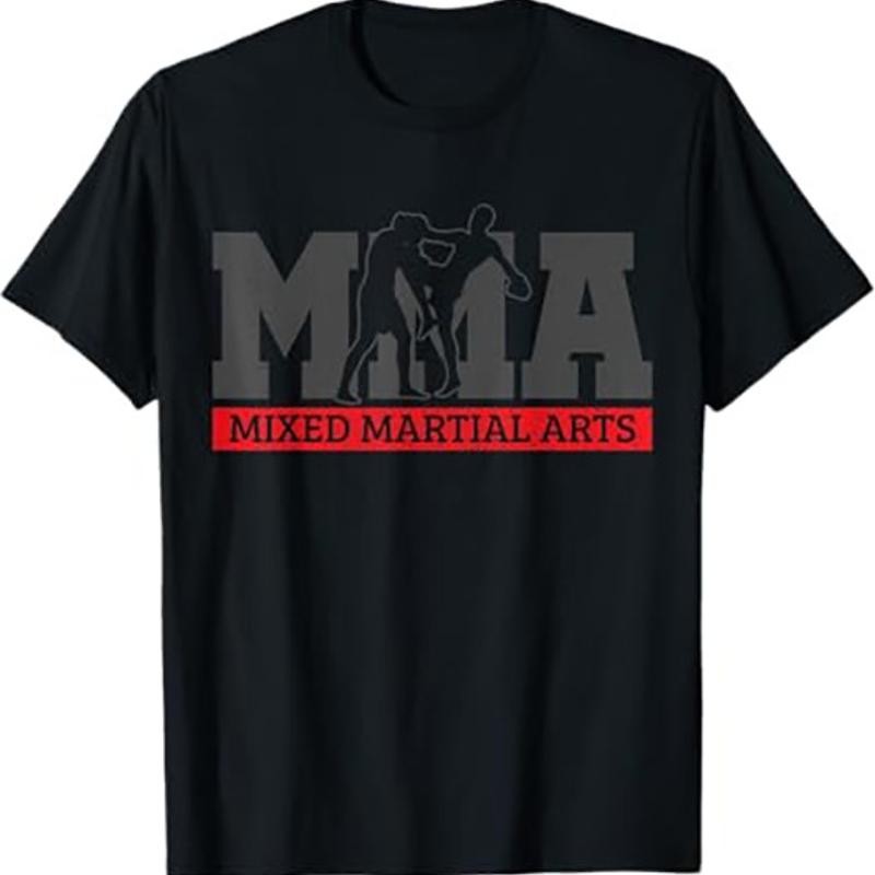 

Fighter T Shirt Martial Arts Tee 5XL різнокольоровий