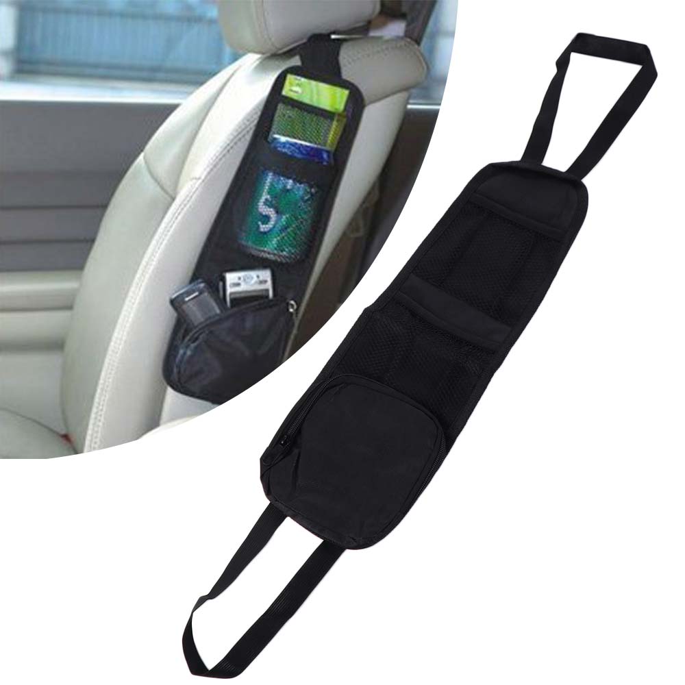 Lightweight Seat Side Storage Bag Hanging Car Seat Side Organizer Sundry Storage Bag  Stuff