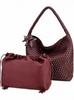 2026 Fashionable Woven Women's Bucket Bag, High-End Shoulder & Underarm Handbag