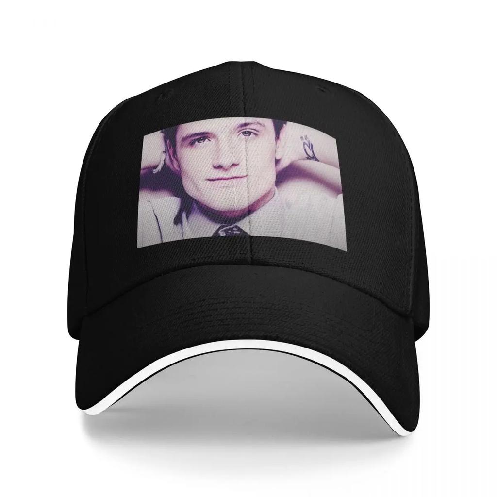 Josh Hutcherson Whistle Tiktok Meme Baseball Cap Horse Hat Custom Hat Hat Luxury Brand Wild Ball Baseball Unisex Women's