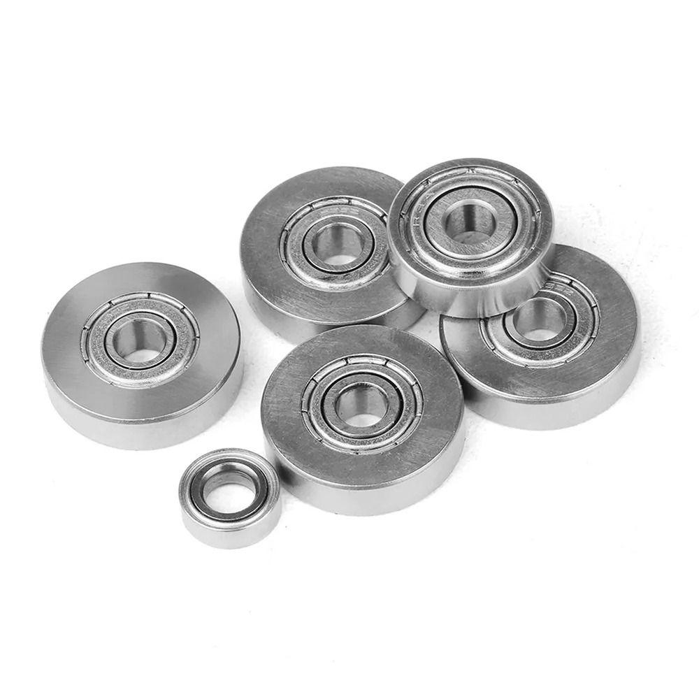 1Pcs Steel Woodworking Bearing Top Mounted Milling Cutter Bearing for Router Bit Head